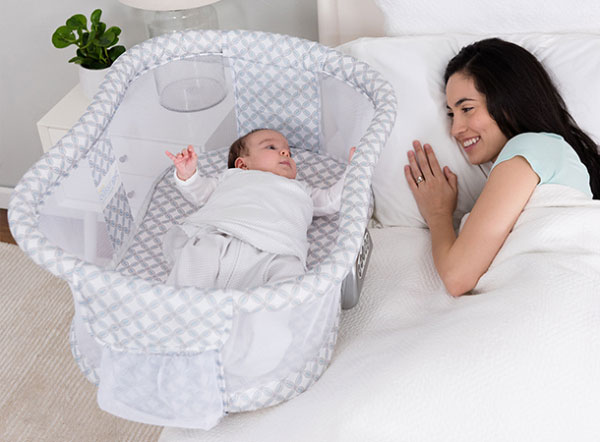 خرید گهواره و تخت کنار مادر نوزاد برای سیسمونی