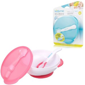 ظرف غذا چسبان همراه با قاشق حرارتی 9832 کیدزمی Kidsme