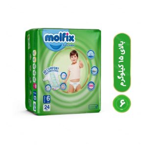 پوشک سایز 6 (24 عددی) مولفیکس Molfix
