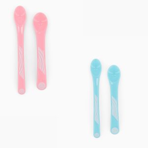 قاشق غذاخوری 2 عددی کودک تویست شیک Twistshake