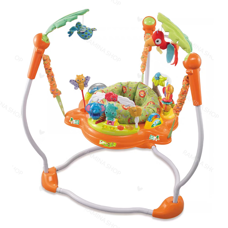 جامپر موزیکال طرح جنگل نارنجی کونیگ کیدز