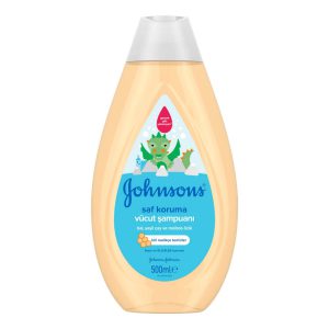 شامپو سر و بدن 500 میل با عصاره عسل جانسون Johnson’s