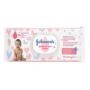 دستمال مرطوب درب دار 72 عددی جانسون Johnson's