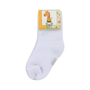 جوراب سفید مچدار 3 سایز جام جم