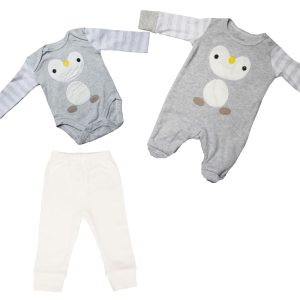 ست 3 تکه پسرانه سایز 0 تا 1 ماه ماماز پاپاز Mamas Papas