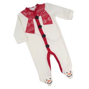 سرهمی جورابدار طرح آدم برفی کد 221 پریمارک بیبی Primark baby