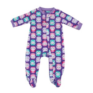 سرهمی جورابدار طرح جغد بنفش Cute Koala