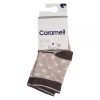 جوراب نوزاد 2 عددی کرم کارامل Caramell