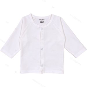 مانتو سفید بیبی فورلایف