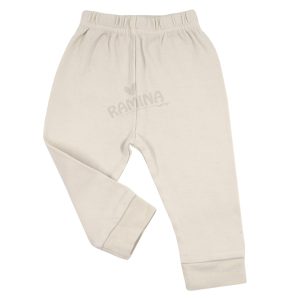 شلوار نوزادی رنگ کرم بیبی فورلایف Baby4life