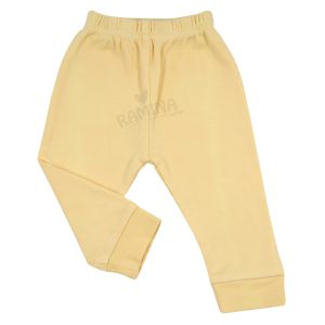 شلوار نوزادی رنگ لیمویی بیبی فورلایف Baby4life