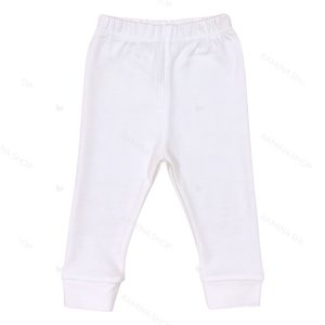 شلوار سفید بیبی فورلایف