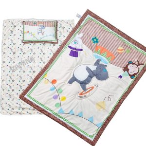 سرویس خواب سه تکه طرح اسب آبی کد 2006 بیبی فورلایف Baby4life