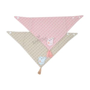 پیشبند دستمال گردنی طرح خوک منگوله دار