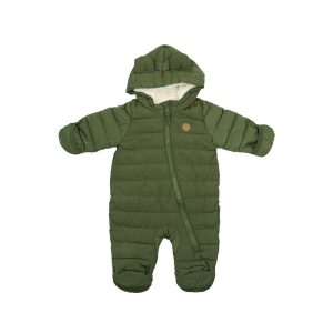 کاپشن سرهمی داخل خز سبز ارتشی H&M