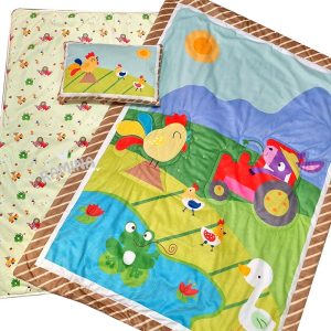 سرویس خواب سه تکه طرح مزرعه کد 2002 بیبی فورلایف Baby4life