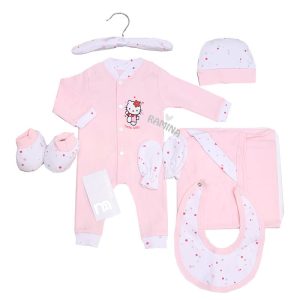 ست لباس بیمارستانی نوزادی 7 تکه طرح کیتی مادرکر Mothercare