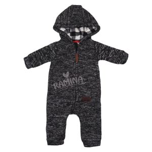 سرهمی کلاه دار سفید مشکی کارترز Carters