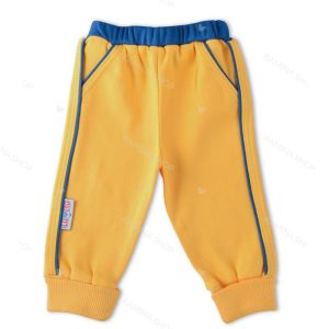شلوار زرد نوزاد طرح فارمر لوپتو