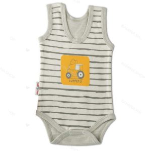 زیردکمه دار رکابی نوزاد طرح فارمر لوپتو