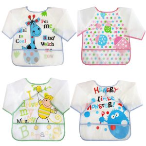 پیشبند آستین دار مشمایی Baby Babero