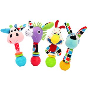 عروسک جغجغه ای حیوانات ببک بیبی Bebek Baby