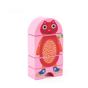 پازل چهار تکه طرح گربه اوپس Oops