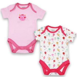 بادی کوتاه تکی دخترانه سایز 00 کد C15 مامازپاپاز Mamas Papas