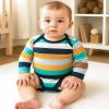 بادی بلند تکی پسرانه 0 تا 1 ماه ماماز پاپاز Mamas Papas