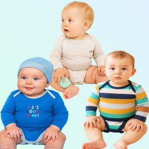 بادی بلند تکی پسرانه 0 تا 1 ماه ماماز پاپاز Mamas Papas