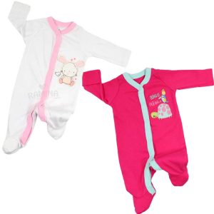 سرهمی جوراب دار دخترانه سایز 00 ماماز پاپاز Mamas papas