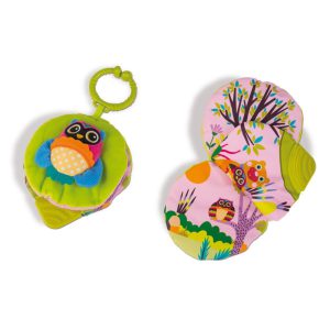 کتاب پارچه ای طرح جغد اوپس Oops