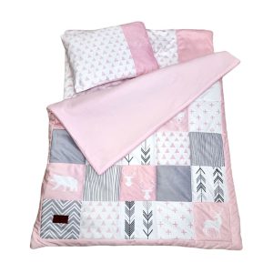 سرویس رختخواب 4 تکه نوزاد طرح گوزن لیزا Lisa