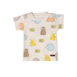 بلوز آستین کوتاه طرح جوجه تیغی تیک تاک Tik Tak