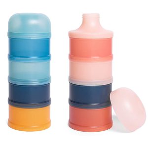 ظرف ذخیره شیر خشک و غذا 4 طبقه طرح جنگل سواوینکس Suavinex