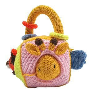 مکعب هوش بافتنی طرح حیوانات