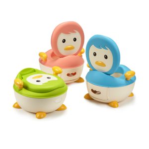 توالت فرنگی کودک طرح پنگوئن babyhood