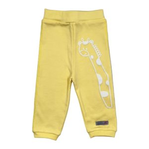 شلوار نخی نوزادی بچه گانه زرافه Behavaran