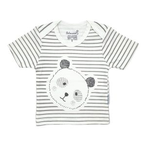 بلوز آستین کوتاه طرح پاندا به آوران Behavaran