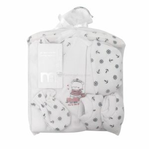 ست لباس بیمارستانی نوزادی 7 تکه طرح ملوان مادرکر Mothercare