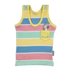 رکابی نوزاد طرح راه راه زرافه به آوران Behavaran