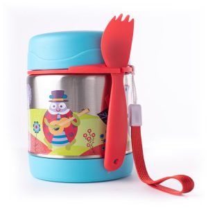 فلاسک غذای کودک با چنگال اوپس Oops