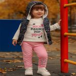 ست 3 تکه بلوز آستین بلند پافر و شلوار نوزاد دخترانه صورتی Vital - 6-%d8%aa%d8%a7-9-%d9%85%d8%a7%d9%87