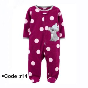 سرهمی جوراب دار نوزاد دخترانه طرح کوآلا کارترز Carters