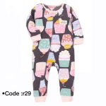 سرهمی بدون جوراب نوزاد دخترانه طرح بستنی کارترز Carters - 6-%d8%aa%d8%a7-9-%d9%85%d8%a7%d9%87