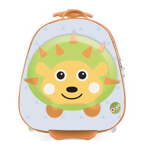 چمدان چرخ دار کودک طرح جوجه تیغی اوپس Oops