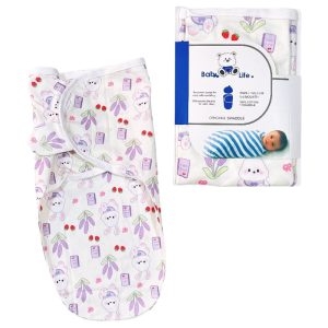 قنداق چسبی نوزاد طرح خرگوش بیبی فورلایف