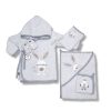ست حوله نوزادی 5 تکه دخترانه طرح خرگوش و جوجه مادرکر Mothercare