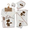 ست حوله نوزادی 5 تکه طرح دو دوست مادرکر Mothercare - %da%a9%d8%b1%d9%85
