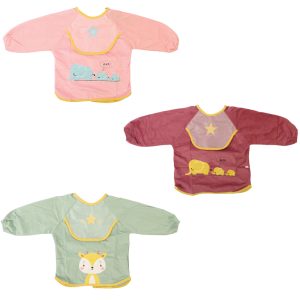 پیشبند آستین دار بچه گانه مخمل کبریتی پلی گرو Playgro